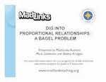Proportional Relationships_A Bagel Problem Slides Thumbnail